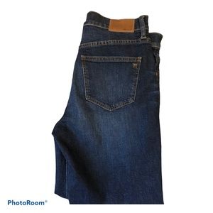 Madewell Cruiser Straight Dark Wash Jeans